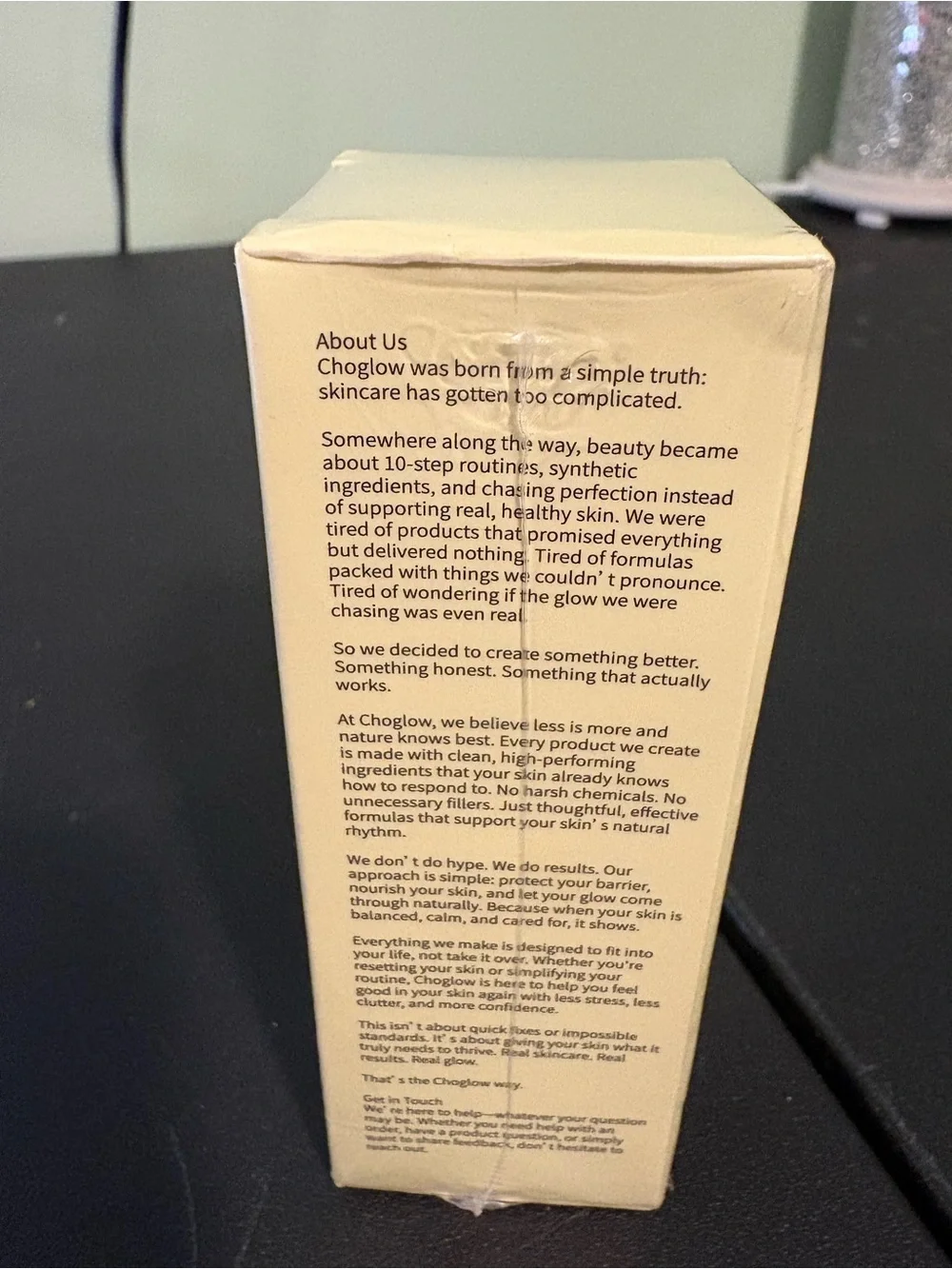 CHO GLOW Cream Dark Spot & Wrinkle Correcting Face Oil - Cream